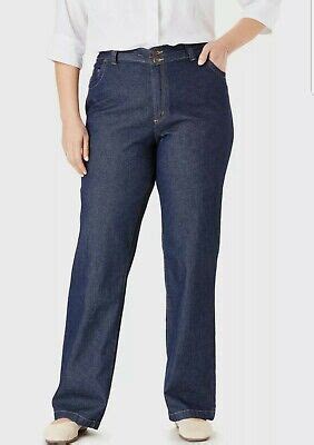 woman within pull on jeans|woman within jeans size 14wd.